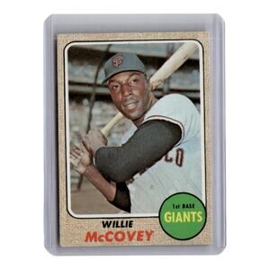 Willie McCovey San Francisco Giants 1968 Topps #290 Baseball Card